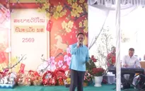 Người Lào đón Tết Việt tại thủ đô Vientiane