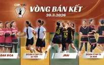 Vòng bảng giải bóng đá nữ các dân tộc thiểu số Cúp VTV5 2026 chính thức khép lại bằng loạt trận hấp dẫn
