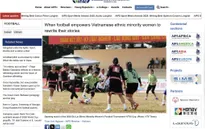 Truyền thông quốc tế ấn tượng về Giải bóng đá nữ dân tộc thiểu số Cúp VTV5