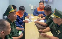 Cứu sống 4 ngư dân trôi dạt trên biển sau vụ chìm tàu gần đảo Long Châu