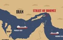 Iran công bố cơ chế mới để quản lý eo biển Hormuz 