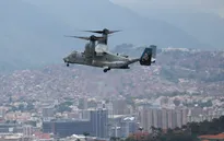 Mỹ tập trận quân sự trên không phận thủ đô của Venezuela