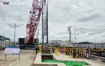 Metro số 2 hạ lồng thép, chuẩn bị cho giai đoạn đào ngầm