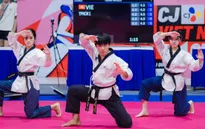 Đoàn TP Hồ Chí Minh đứng nhất giải Taekwondo trẻ