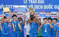 Thái Sơn Nam thắng đậm Sahako, lên ngôi vô địch futsal U20 VĐQG 2026