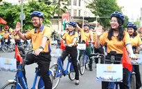 Hơn 1.000 người diễu hành xe đạp vì cộng đồng tại TP Hồ Chí Minh