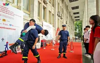 Đưa “thao trường” vào triển lãm quốc tế PCCC và CNCH, người dân xếp hàng trải nghiệm