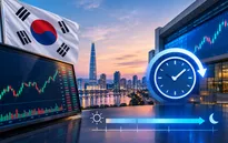 Hàn Quốc kéo dài thời gian giao dịch chứng khoán