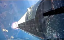 Tên lửa Starship lần đầu bay vào quỹ đạo Trái Đất
