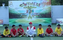 Tiền vệ từng lập kỷ lục V.League Nghiêm Xuân Tú ngồi ghế HLV khách mời "Cầu thủ nhí 2026"