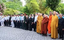Tổ chức truy điệu, an táng hài cốt liệt sĩ tìm kiếm tại Công viên Lê Thị Riêng