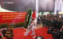 Trang trọng Lễ viếng, truy điệu 731 hài cốt liệt sĩ được tìm kiếm, quy tập tại Công viên Lê Thị Riêng