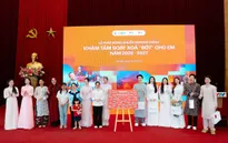 Top 12 Sao Mai 2026 lan tỏa yêu thương qua chương trình “Xóa bớt cho em”