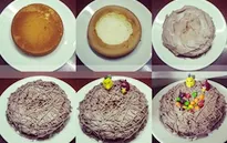 Ngộ nghĩnh cách làm bánh tổ chim