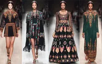 Họa tiết sống động trong BST Valentino 2014