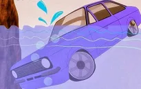 Kỹ năng để sống sót khi ô tô rơi xuống nước
