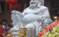 Thái Nguyên: An vị tượng Phật Di Lặc lớn nhất nước