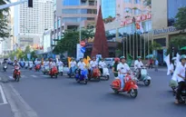 Việt Nam lần đầu tham dự Ngày hội Vespa thế giới 2014