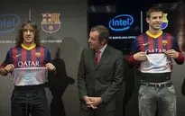Barcelona và Intel ký hợp đồng quảng cáo "độc"