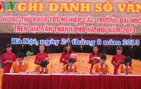 Hà Nội tổ chức lễ tuyên dương 123 thủ khoa xuất sắc