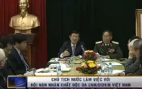 Chủ tịch nước làm việc với Hội nạn nhân chất độc da cam/dioxin Việt Nam