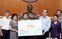 MTTQ Việt Nam tiếp nhận ủng hộ ngư dân và lực lượng kiểm ngư, cảnh sát biển