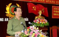 Bộ trưởng Trần Đại Quang làm việc tại Công an tỉnh Thanh Hóa