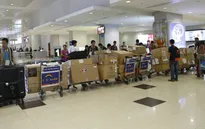 SEA Games 27: Hơn 1 tấn thiết bị phục vụ phát HD đã tới Nay Pyi Taw
