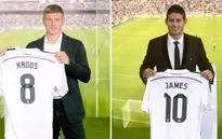 James Rodriguez và Toni Kroos sẽ chính thức trình làng tại Siêu cúp châu Âu