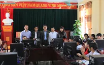 Quỹ Tấm lòng Việt trao tặng máy vi tính cho trường THCS xã Minh Tân