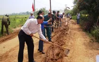 Kon Tum ra quân làm đường giao thông nông thôn