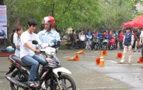 Ngày hội văn hóa giao thông trong sinh viên năm 2014