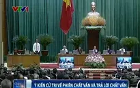 Ý kiến cử tri về phiên chất vấn giải quyết khiếu nại và phòng chống tham nhũng