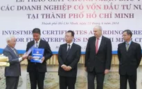 TP.HCM trao giấy chứng nhận đầu tư cho doanh nghiệp FDI