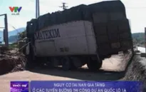 Nguy cơ tai nạn gia tăng ở các tuyến đường thi công dự án Quốc lộ 1A