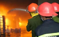 Kịp thời dập tắt đám cháy tầng hầm tòa nhà Ngân hàng Nhà nước