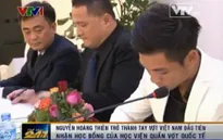 Nguyễn Hoàng Thiên nhận học bổng toàn phần của Học viện Hope Tennis