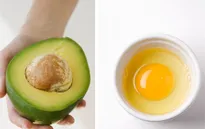 Quả bơ và trứng gà – hai thần dược của mái tóc
