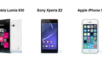 So sánh nhanh Lumia 930, Xperia Z2 và iPhone 5S