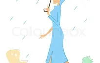 Xinh đẹp xuống phố vào mùa mưa