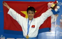 Nhà vô địch karatedo Asiad trở lại thảm tập