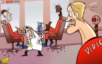 Biếm họa bóng đá tuần qua: Vidic học đòi Balotelli