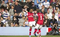 Đánh bại QPR, Arsenal trở lại top 3