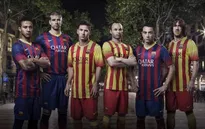 Barca chính thức công bố áo đấu mùa giải 2013/14