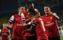 Arsenal chính thức lọt vào vòng bảng Champions League