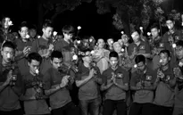 U19 Việt Nam viếng Đại tướng Võ Nguyên Giáp trong đêm