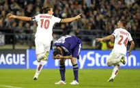 VIDEO: Ibrahimovic lập cú "poker", PSG đày đoạ Anderlecht