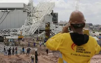 World Cup 2014: Công nhân lo lắng sau sự cố sập sân Arena Corinthians