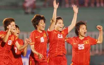 SEA Games 27: Người hâm mộ phấn khích sau trận đại thắng của ĐT nữ Việt Nam