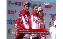 Ngắm mẫu đồng phục lạ mắt của đoàn thể thao Nga tại Thế vận hội Sochi 2014